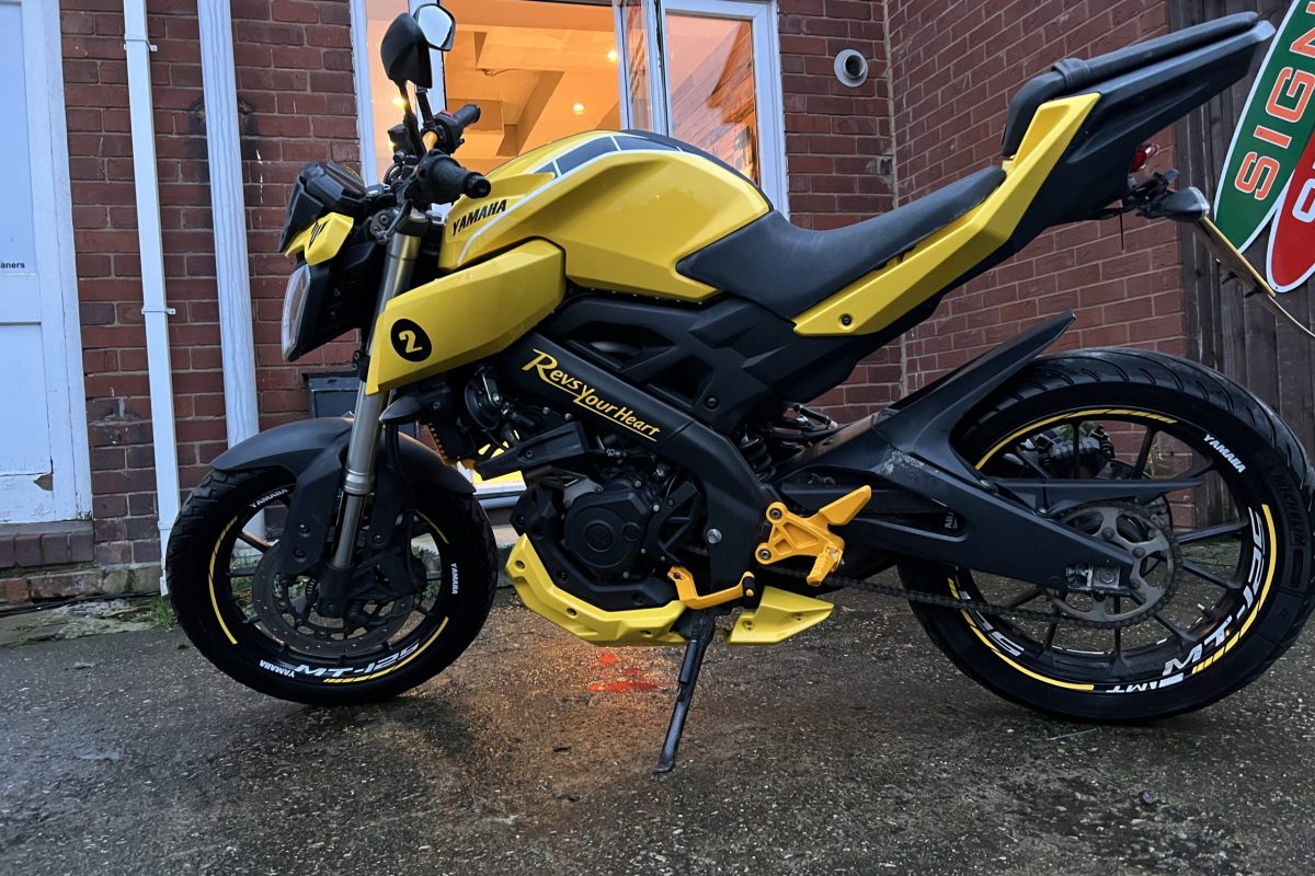 Yellow MT125 For sale London